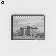 アートメモ帳-Courthouse at San Marcos, Hays County, Texas
 - ラッセル リー Memo.