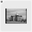 アートポストカード-Courthouse at San Marcos, Hays County, Texas
 - ラッセル リー Postcard.