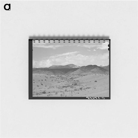 アートメモ帳-Desert Wash, Socorro County, New Mexico
 - ラッセル リー Memo.