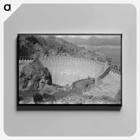 アートパネル-Roosevelt Dam, Arizona
 - ラッセル リー Canvas.