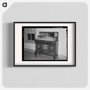 アートポスター-Sideboard, Home of Jim Hardin, Two Bit Creek
 - ラッセル リー Poster.