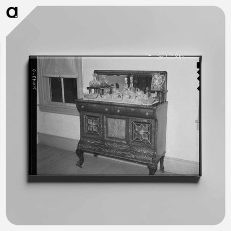 アートパネル-Sideboard, Home of Jim Hardin, Two Bit Creek
 - ラッセル リー Canvas.