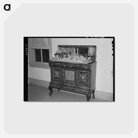 アートポストカード-Sideboard, Home of Jim Hardin, Two Bit Creek
 - ラッセル リー Postcard.