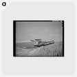 アートポストカード-Caterpillar-Drawn Combine in Wheat Fields, Whitman County, Washington
 - ラッセル リー Postcard.