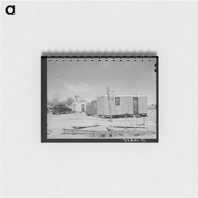 アートメモ帳-Trailer Homes, Hobbs, New Mexico
 - ラッセル リー Memo.