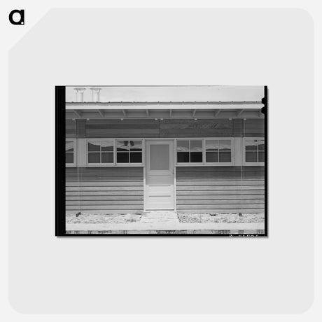 アートポストカード-Entrance to Migratory Labor Camp Unit, Sinton, Texas
 - ラッセル リー Postcard.
