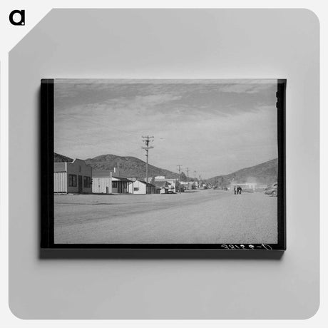 アートパネル-Main Street of Summit City
 - ラッセル リー Canvas.