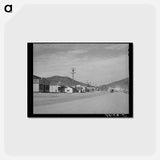 アートポストカード-Main Street of Summit City
 - ラッセル リー Postcard.