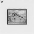 アートメモ帳-Brick Barn, Animas River Valley
 - ラッセル リー Memo.