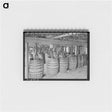 アートメモ帳-Barrels of Perique Tobacco Aging
 - ラッセル リー Memo.