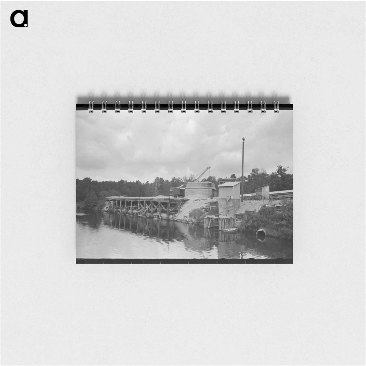 アートメモ帳-Industrial Plant, Port of Houston
 - ラッセル リー Memo.