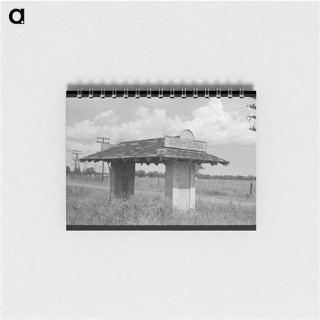 アートメモ帳-Inter-Urban Station, North of New Orleans, Louisiana
 - ラッセル リー Memo.