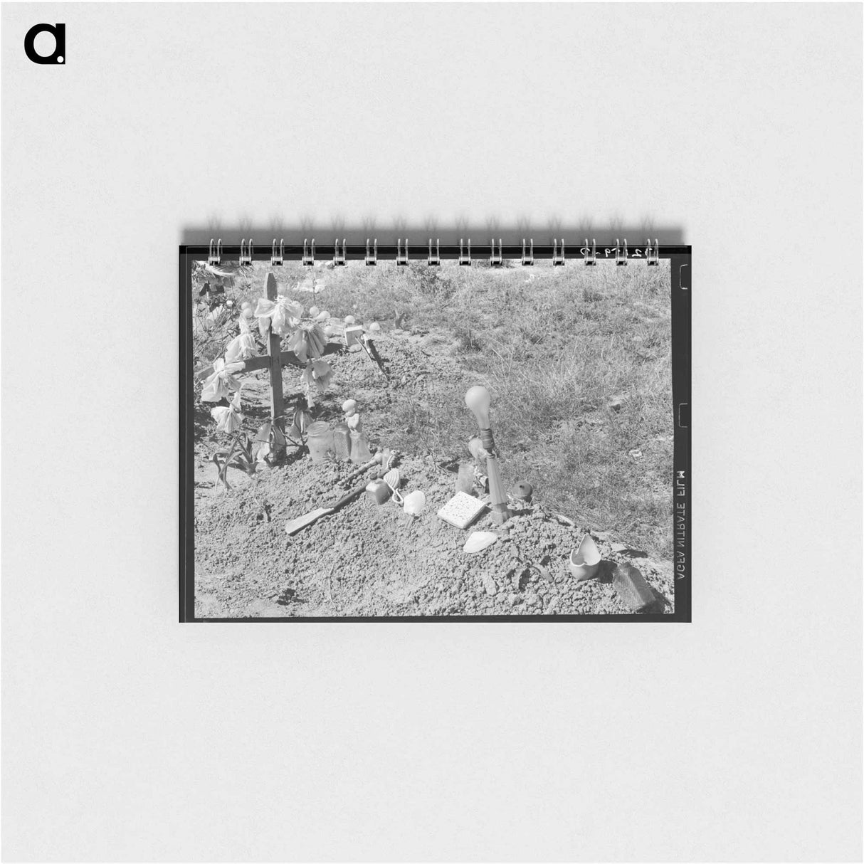 アートメモ帳-Mexican Grave, Raymondville, Texas
 - ラッセル リー Memo.