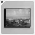 アートパネル-Automobiles near Airplane Factories
 - ラッセル リー Canvas.