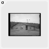 アートポストカード-Adobe House, Pie Town, New Mexico
 - ラッセル リー Postcard.