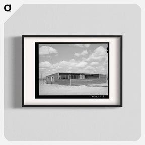 アートポスター-Home of Manager, Migratory Labor Camp, Robstown, Texas
 - ラッセル リー Poster.