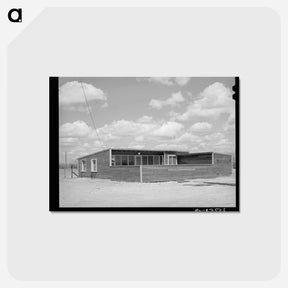 アートポストカード-Home of Manager, Migratory Labor Camp, Robstown, Texas
 - ラッセル リー Postcard.