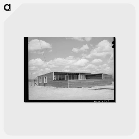 アートポストカード-Home of Manager, Migratory Labor Camp, Robstown, Texas
 - ラッセル リー Postcard.
