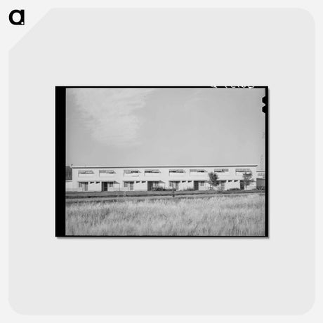 アートポストカード-Arizona Part-Time Farms, Chandler Unit
 - ラッセル リー Postcard.
