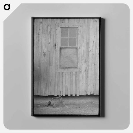 アートパネル-Sharecropper's Cabin near Pace, Mississippi
 - ラッセル リー Canvas.