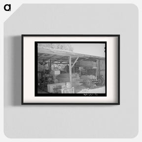 アートポスター-Toolshed on Farm of George Hutton
 - ラッセル リー Poster.