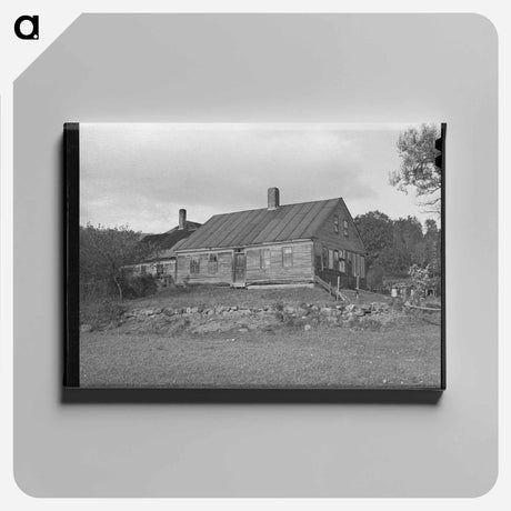 アートパネル-Farm Security Administration Client Home, Orange County near Bradford, Vermont
 - ラッセル リー Canvas.