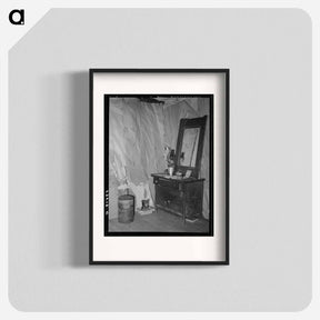 アートポスター-Bedroom Corner, Wagoner County, Oklahoma
 - ラッセル リー Poster.