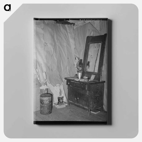 アートパネル-Bedroom Corner, Wagoner County, Oklahoma
 - ラッセル リー Canvas.