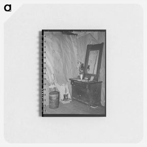 アートメモ帳-Bedroom Corner, Wagoner County, Oklahoma
 - ラッセル リー Memo.