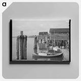 アートパネル-Waterfront, Cathlamet, Washington
 - ラッセル リー Canvas.