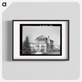 アートポスター-Farmhouse Near Estherville, Iowa
 - ラッセル リー Poster.