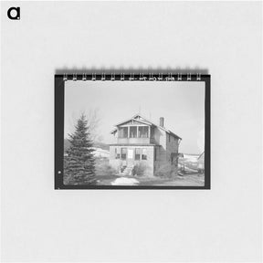アートメモ帳-Farmhouse Near Estherville, Iowa
 - ラッセル リー Memo.