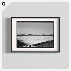 アートポスター-Frame Gardens on Truck Farm near San Angelo, Texas
 - ラッセル リー Poster.