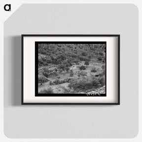アートポスター-Ranch in the Valley, Cochise County, Arizona
 - ラッセル リー Poster.