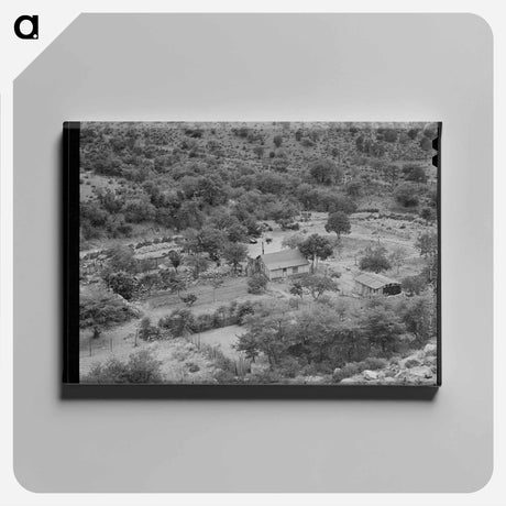 アートパネル-Ranch in the Valley, Cochise County, Arizona
 - ラッセル リー Canvas.