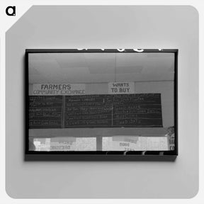 アートパネル-Sign in Store, Eden, Idaho
 - ラッセル リー Canvas.