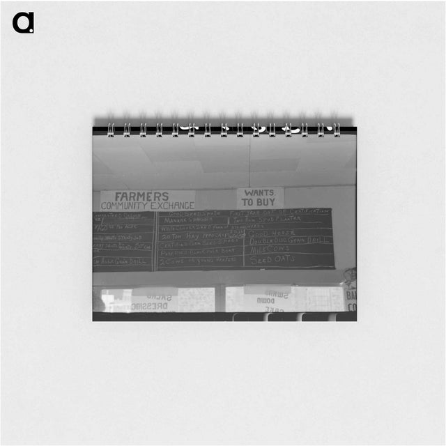 アートメモ帳-Sign in Store, Eden, Idaho
 - ラッセル リー Memo.