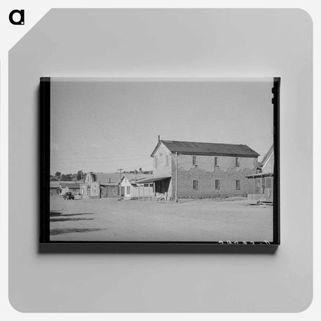 アートパネル-Main Street, Reserve, New Mexico
 - ラッセル リー Canvas.