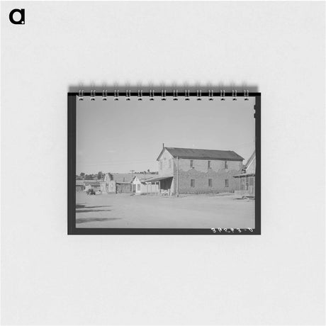 アートメモ帳-Main Street, Reserve, New Mexico
 - ラッセル リー Memo.