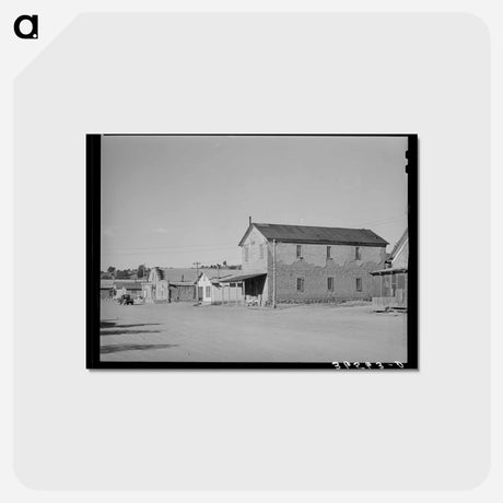 アートポストカード-Main Street, Reserve, New Mexico
 - ラッセル リー Postcard.