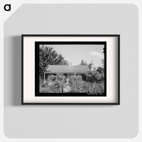 アートポスター-Mormon Farmer's Home, Santa Clara
 - ラッセル リー Poster.