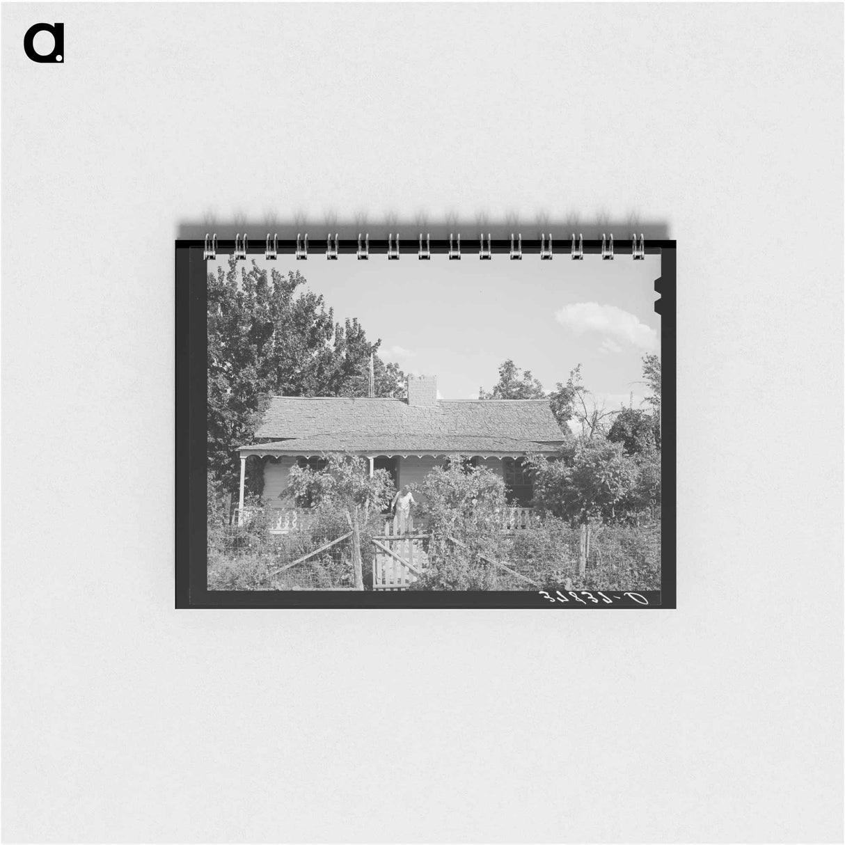 アートメモ帳-Mormon Farmer's Home, Santa Clara
 - ラッセル リー Memo.