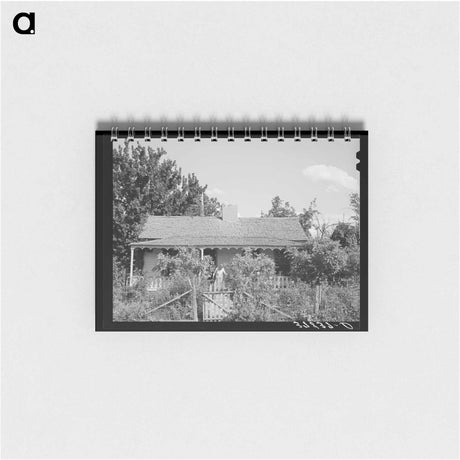 アートメモ帳-Mormon Farmer's Home, Santa Clara
 - ラッセル リー Memo.
