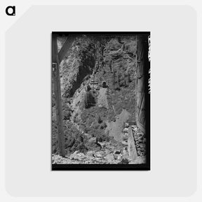アートポストカード-Aerial Tram to Abandoned Gold Mine, Ouray County, Colorado
 - ラッセル リー Postcard.
