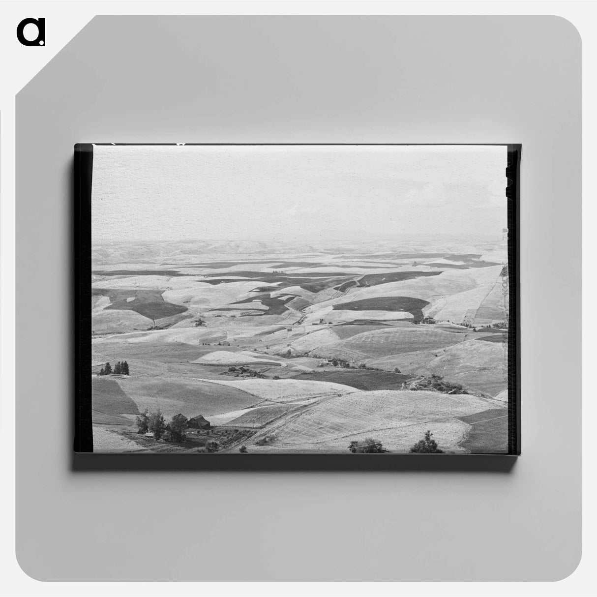 アートパネル-Wheat Fields, Nez Perce County, Idaho
 - ラッセル リー Canvas.