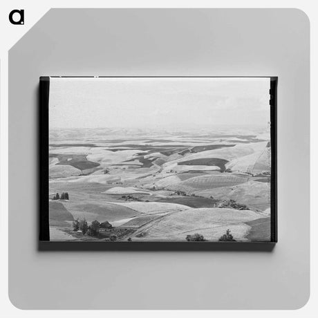 アートパネル-Wheat Fields, Nez Perce County, Idaho
 - ラッセル リー Canvas.