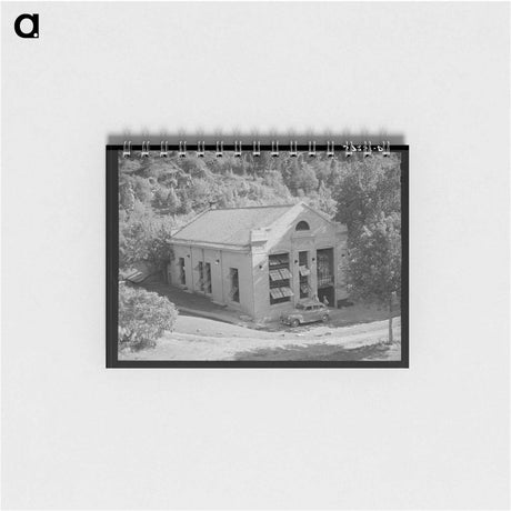アートメモ帳-Hydroelectric Plant, Logan City, Utah
 - ラッセル リー Memo.