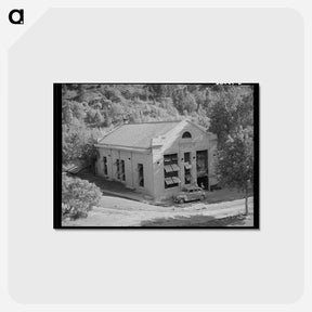 アートポストカード-Hydroelectric Plant, Logan City, Utah
 - ラッセル リー Postcard.
