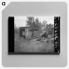 アートパネル-Slot Machine in Former Saloon, Craigville, Minnesota
 - ラッセル リー Canvas.