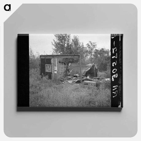 アートパネル-Slot Machine in Former Saloon, Craigville, Minnesota
 - ラッセル リー Canvas.